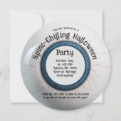 Halloween-Party mit Rückenkühlung! Einladung (Rückseite)