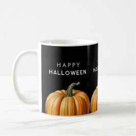 Halloween-Party mit Vintagem Kürbis Kaffeetasse