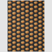 Halloween-Party mit Vintagem Kürbis Seidenpapier (Vorderseite)