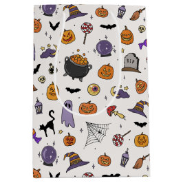 Halloween-Party Mittlere Geschenktüte