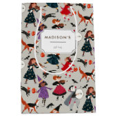 Halloween-Party Mittlere Geschenktüte (Vorderseite)