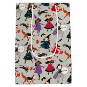 Halloween-Party Mittlere Geschenktüte (Rückseite)