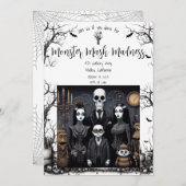 Halloween-Party Monster Mash Einladung (Vorne/Hinten)