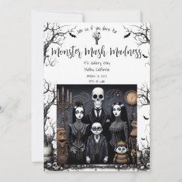 Halloween-Party Monster Mash Einladung