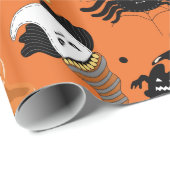 Halloween-Party-Monster verpacken Papier Geschenkpapier (Rolleneckpunkt)