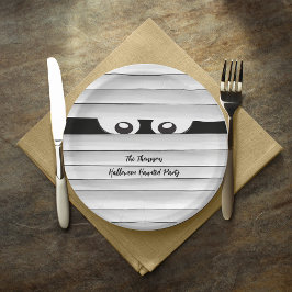 Halloween-Party Mummy Spooky Custom Pappteller