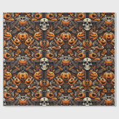 Halloween-Party Nahtlose Tile Geschenkpapier (Flach)