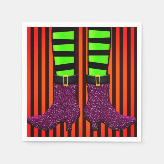 Halloween-Party Napkins Serviette (Vorderseite)