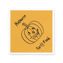 Halloween-Party Napkins von RoseWrites