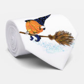 Halloween-Party Neck Tie Hexch Pumpkin Flying Krawatte (Gerollt)