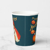 Halloween-Party Niedliches kleines Hexenpapier Pappbecher (Rechts)