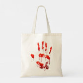 Halloween-Party-Night-Kosten des Bloody-Handprint- Tragetasche (Rückseite)