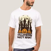 Halloween-Party Night T-Shirt (Vorderseite)