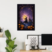 Halloween-Party Night v1 Poster (Heimbüro)