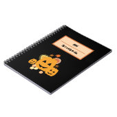 Halloween-Party Notizblock (Linke Seite)