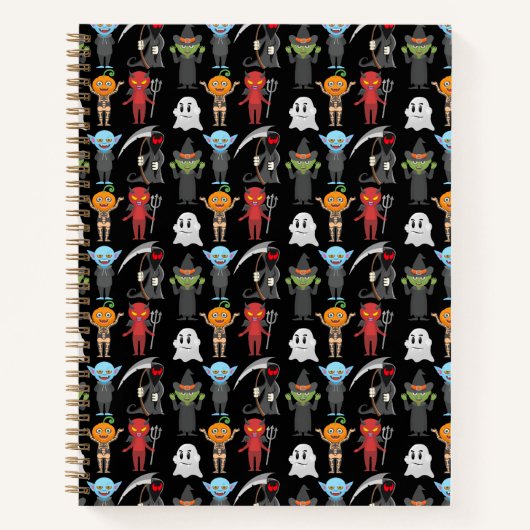 Halloween-Party Notizblock (Vorderseite)