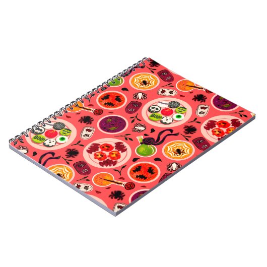 Halloween-Party Notizblock (Linke Seite)