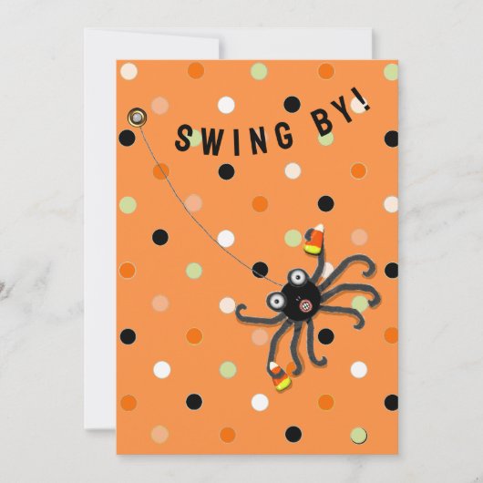 Halloween-Party Open House Einladungen (Vorderseite)