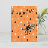 Halloween-Party Open House Einladungen (Stehend Vorderseite)