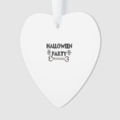 Halloween-Party Ornament (Vorderseite)