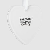 Halloween-Party Ornament (Vorderseite)