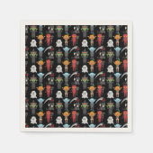 Halloween-Party Paper Napkins Serviette (Vorderseite)