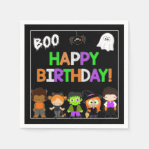 Halloween Party Paper Napkins
