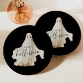 Halloween Party Paper Plate Ghost Adult Spooky Pappteller