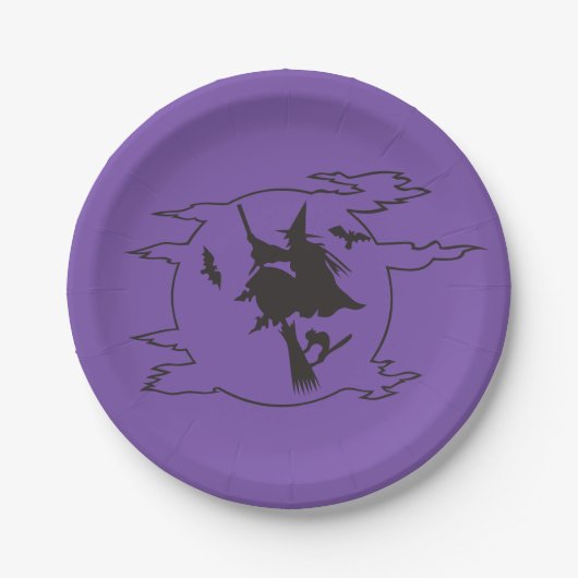 Halloween-Party-Papierplatte Pappteller (Vorderseite)
