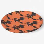 Halloween-Party-Papierplatte Pappteller (Schrägansicht)