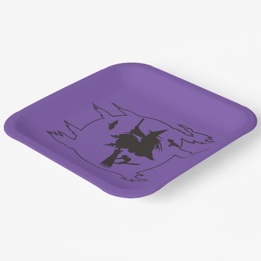 Halloween-Party-Papierplatte Pappteller (Gewinkelt)