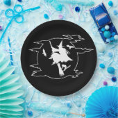 Halloween-Party-Papierplatte Pappteller (Party)