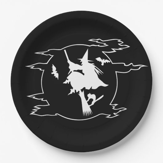 Halloween-Party-Papierplatte Pappteller (Vorderseite)