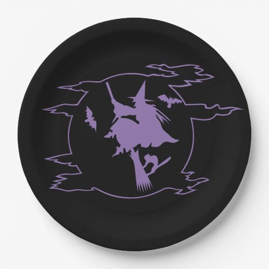 Halloween-Party-Papierplatte Pappteller (Vorderseite)
