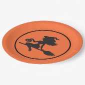 Halloween-Party-Papierplatte Pappteller (Schrägansicht)
