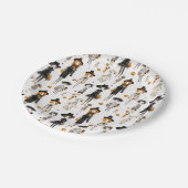 Halloween-Party-Papierplatte Pappteller (Schrägansicht)