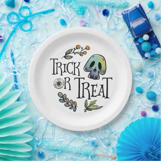 Halloween-Party-Papiertafel für Trick oder Bearbei Pappteller (Party)