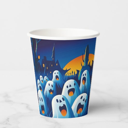 Halloween-Party Pappbecher (Vorderseite)