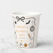 Halloween-Party Pappbecher (Vorderseite)
