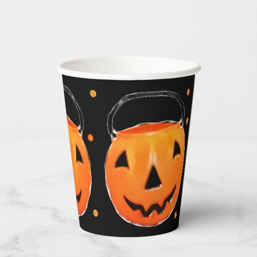 Halloween Party Pappbecher (Rückseite)