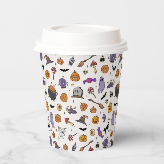 Halloween-Party Pappbecher (Links)