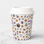 Halloween-Party Pappbecher (Rückseite)