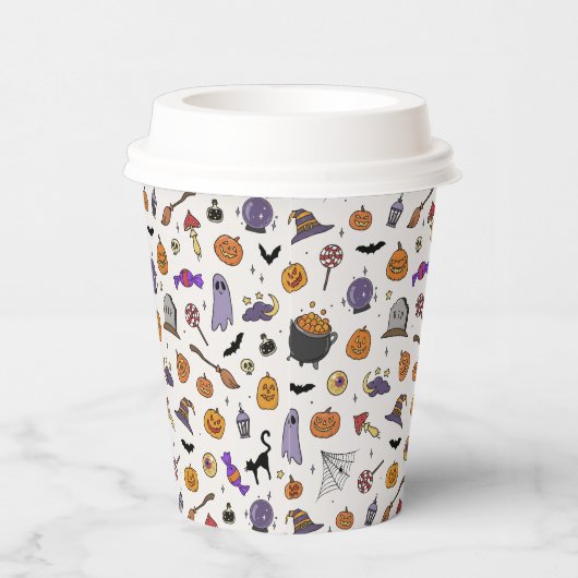 Halloween-Party Pappbecher (Rechts)