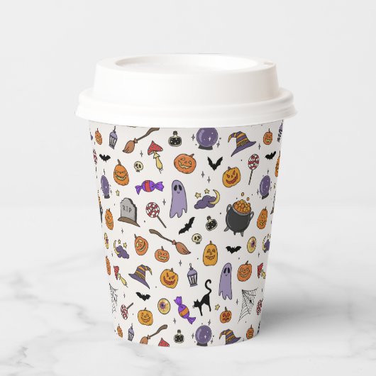 Halloween-Party Pappbecher (Vorderseite)