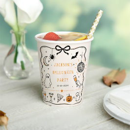 Halloween-Party Pappbecher