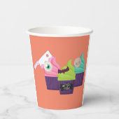 Halloween-Party Pappbecher (Rückseite)