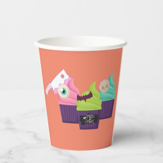 Halloween-Party Pappbecher (Vorderseite)