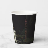 Halloween Party Pappbecher mit Geisterpferd (Rückseite)