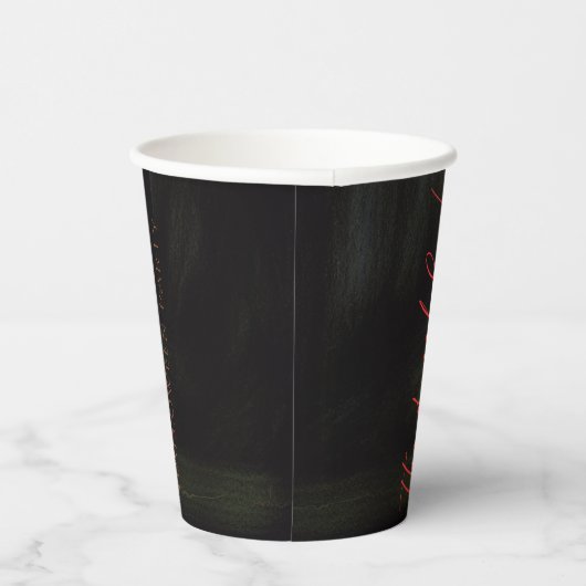 Halloween Party Pappbecher mit Geisterpferd (Rechts)