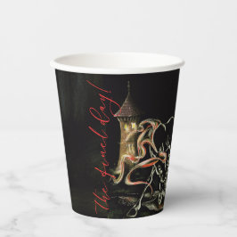 Halloween Party Pappbecher mit Geisterpferd